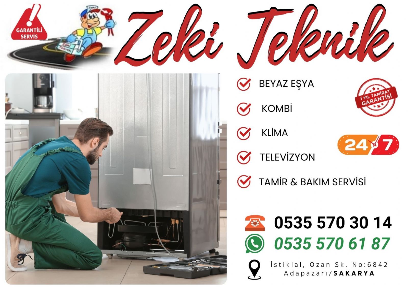 Adapazarı Buzdolabı Servisi